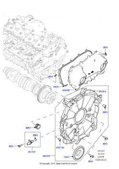 Крышки газораспредели. механизма (2,0 л I4 Mid DOHC AJ200, бензин, Страна изготовления — Бразилия, 2.0L I4 Mid AJ200 Petrol E100, Страна изготовления — Бразилия)