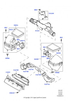 Воздушный фильтр (5.0L P AJ133 DOHC CDA S/C Enhanced)