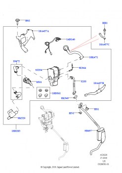 Доп.парковочн.отопит. на топливе (4.4L DOHC DITC V8 Diesel, С отопителем, работающим на топливе, 3.0 V6 D Low MT ROW, С отопителем, работающим на топливе, 3.0 V6 D Gen2 Mono Turbo,