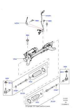 Рулевой механизм (Сборка на заводе в г. Нитра)