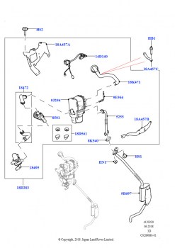 Доп.парковочн.отопит. на топливе (Сборка на заводе в г. Нитра, 2,0 л I4 High DOHC AJ200, бензин, Топл.отопит.с функц. стоян.отоплен., 3.0L DOHC GDI SC V6 БЕНЗИНОВЫЙ, С отопителем, 