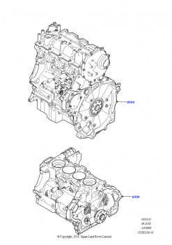 Сервисн.двиг.и неукомпл.блок цил. (2.0L AJ20D4 Diesel Mid NFE, Сборочный завод Хэйлвуд, 2.0L AJ20D4 Diesel High NFE, Сборочный завод Хэйлвуд, 2.0L AJ20D4 Diesel LF NFE, Сборочный з