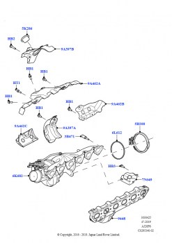 Турбокомпрессор (3.0L AJ20P6 Petrol High)
