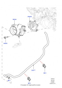 Корпус дроссельной заслонки (5.0L P AJ133 DOHC CDA S/C Enhanced)