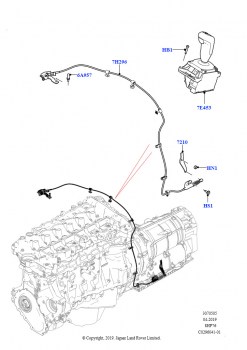 Перекл.пер.-Автомат.кор.пер. (3.0L AJ20P6 Petrol High, 8 Speed Auto Trans ZF 8HP76)