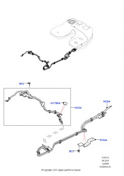 Топливные магистрали (3.0L AJ20P6 Petrol High)