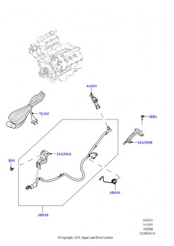 Подогреватель двигателя (5.0L P AJ133 DOHC CDA S/C Enhanced)