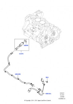 Подогреватель двигателя (2.0L AJ20D4 Diesel High NFE, Сборочный завод Хэйлвуд, Погружной подогреватель-700Вт/220В, 2.0L AJ20D4 Diesel High NFE, Сборочный завод Хэйлвуд, Погруж. наг