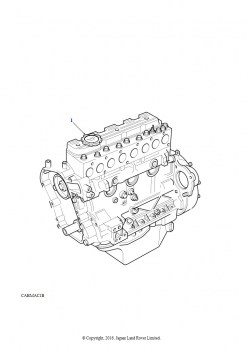 Двигатель разобранный (2.5L 200 Tdi)