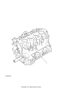 Двигатель короткий (2.5L 200 Tdi)