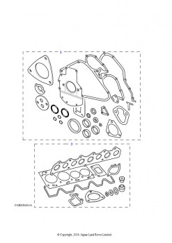 Комплекты прокладок (2.5L 200 Tdi)