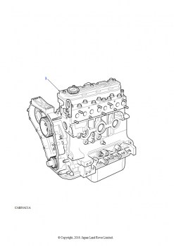 Двигатель разобранный (2.5L 300 Tdi)