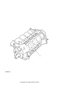 Двигатель короткий (V8, EFI, бензин)