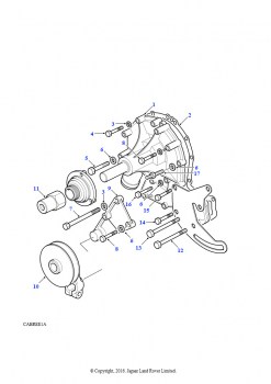 Насос для охлаждающей жидкости (V8, EFI, бензин)