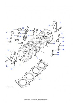 Головка цилиндров (3,5 л V8 EFI бензин)