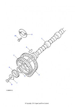 Распределительный Вал (V8, EFI, бензин)