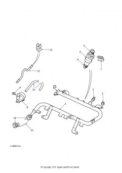 Форсунки и трубки (V8, EFI, бензин)