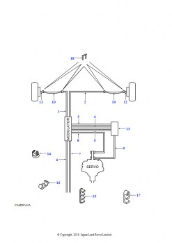 Передние тормоза (АБС.торм.,действ.на все колес.)