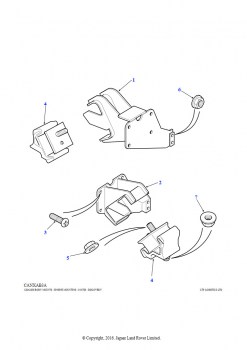Опора двигателя (2.5L TDi)