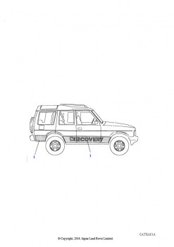 Комплект кузовных лент (5-дверный Station Wagon)