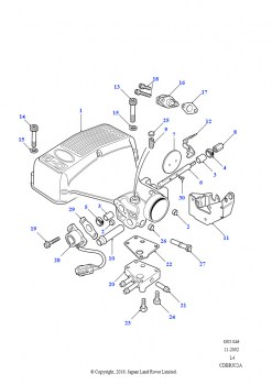 Накопительная камера (3,9/4,0 л V8 бензин Efi, (+)