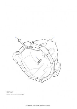 Колоколообразный кожух (2,5 л 5 цил. дизель, Механическая коробка передач)