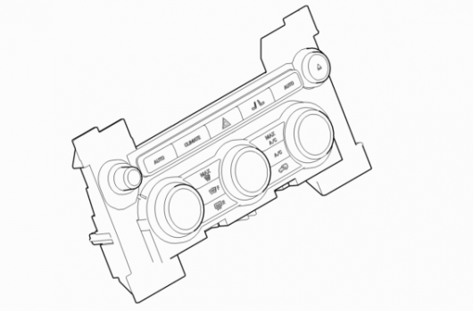 Орг.упр. и доп.отопитель HVAC