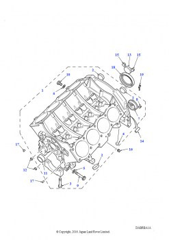 Блок Цилиндров (V8, EFI, бензин)