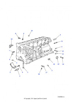 Блок Цилиндров (2,5 л 6 цил. BMW дизель)