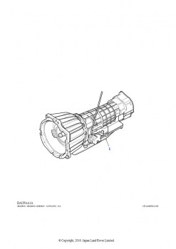 Коробка переключения передач в сборе (4,0 л V8 L/R бензин, Автоматическая коробка передач, 4-ступ. автомат. коробка передач)