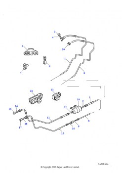 Топливные трубки (4,6 л V8 EFI L/R бензин, 4,0 л V8 L/R EFI бензин)