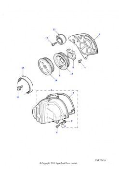 Задняя крышка (2.0L I4 8V TCIE)