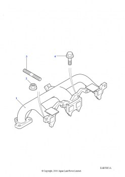 Выпускной коллектор (2.0L I4 8V TCIE)
