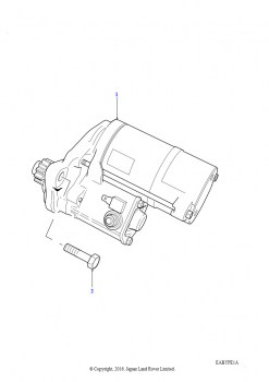 Стартер (2.0L I4 8V TCIE)