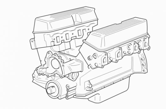 V8 бензиновый - EFi