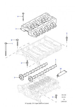 Распределительный Вал (2.2L 16V TC I4 DSL 122PS PUMA)