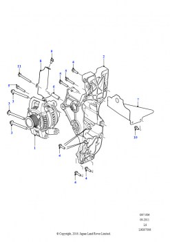 Генератор (2.2L 16V TC I4 DSL 122PS PUMA)