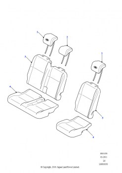 Сиденья среднего ряда