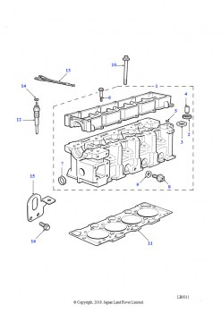 Головка цилиндров (2.0L I4 8V TCIE)