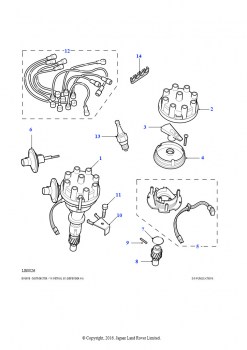 Распределитель - SU (3,5 л V8 сдвоенный карбюратор, L/R бензин)