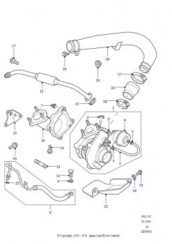 Турбокомпрессор (2.0L I4 8V TCIE)