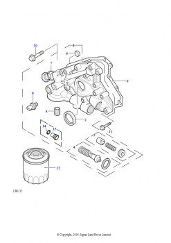 Масляный насос (2.0L I4 8V TCIE)