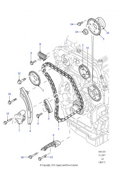 Газораспределительный механизм (2.4L Duratorq-TDCi HPCR(140PS)-Puma)