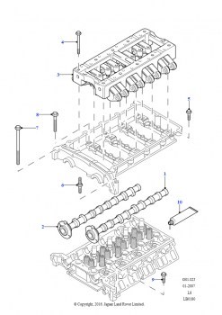 Распределительный Вал (2.4L Duratorq-TDCi HPCR(140PS)-Puma)