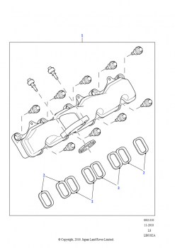 Впускной коллектор (2.4L Duratorq-TDCi HPCR(140PS)-Puma)