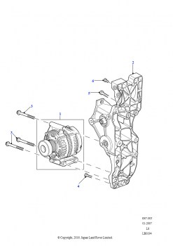Генератор (2.4L Duratorq-TDCi HPCR(140PS)-Puma)