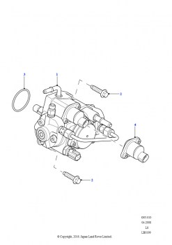 Топливный насос высокого давления (2.4L Duratorq-TDCi HPCR(140PS)-Puma)