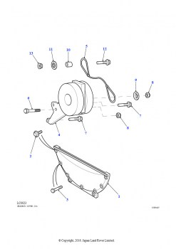 Нижняя крышка (Автоматическая коробка передач, 4-ступ. автомат. коробка передач)