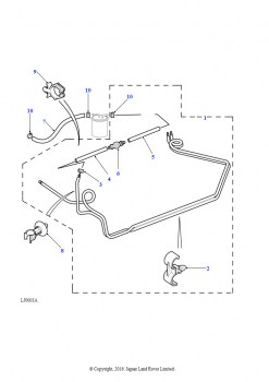 Топливные магистрали (2.0L I4 8V TCIE)