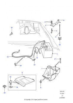 АккумулЯтор (V8 бензиновый, Td5 2.5L I5)